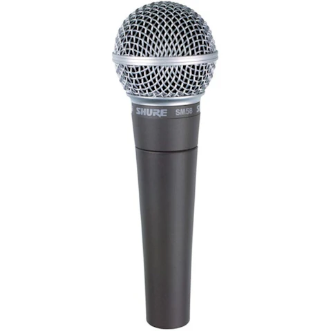 Shure SM58 Dynamic Lo Z Vocal Cardioid Microphone