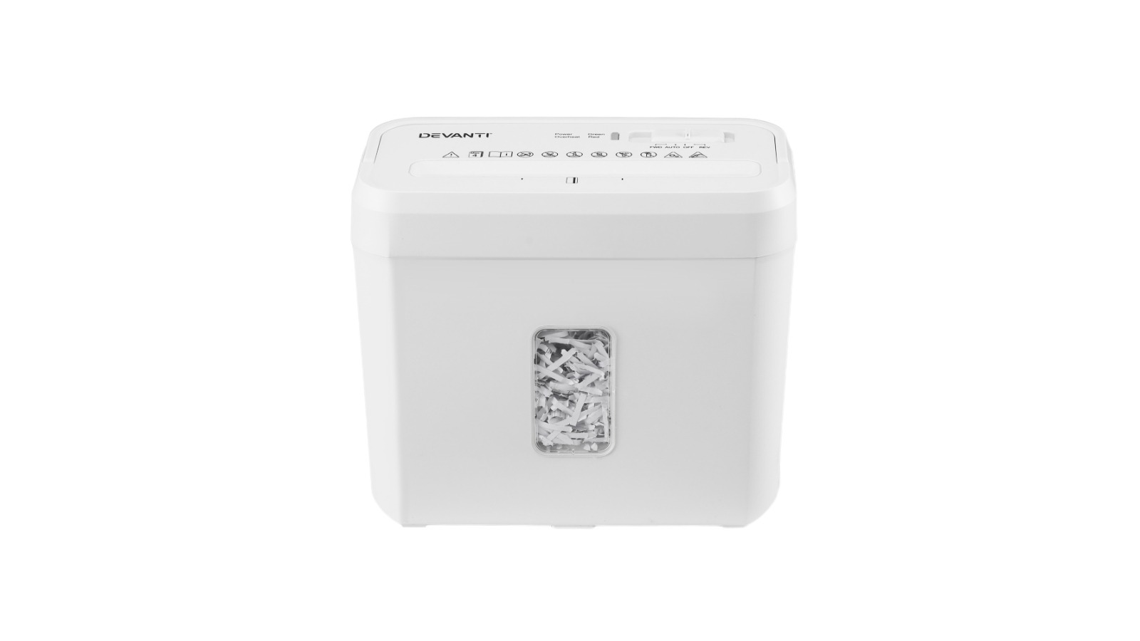 Devanti Tabletop Paper Shredder - 8L