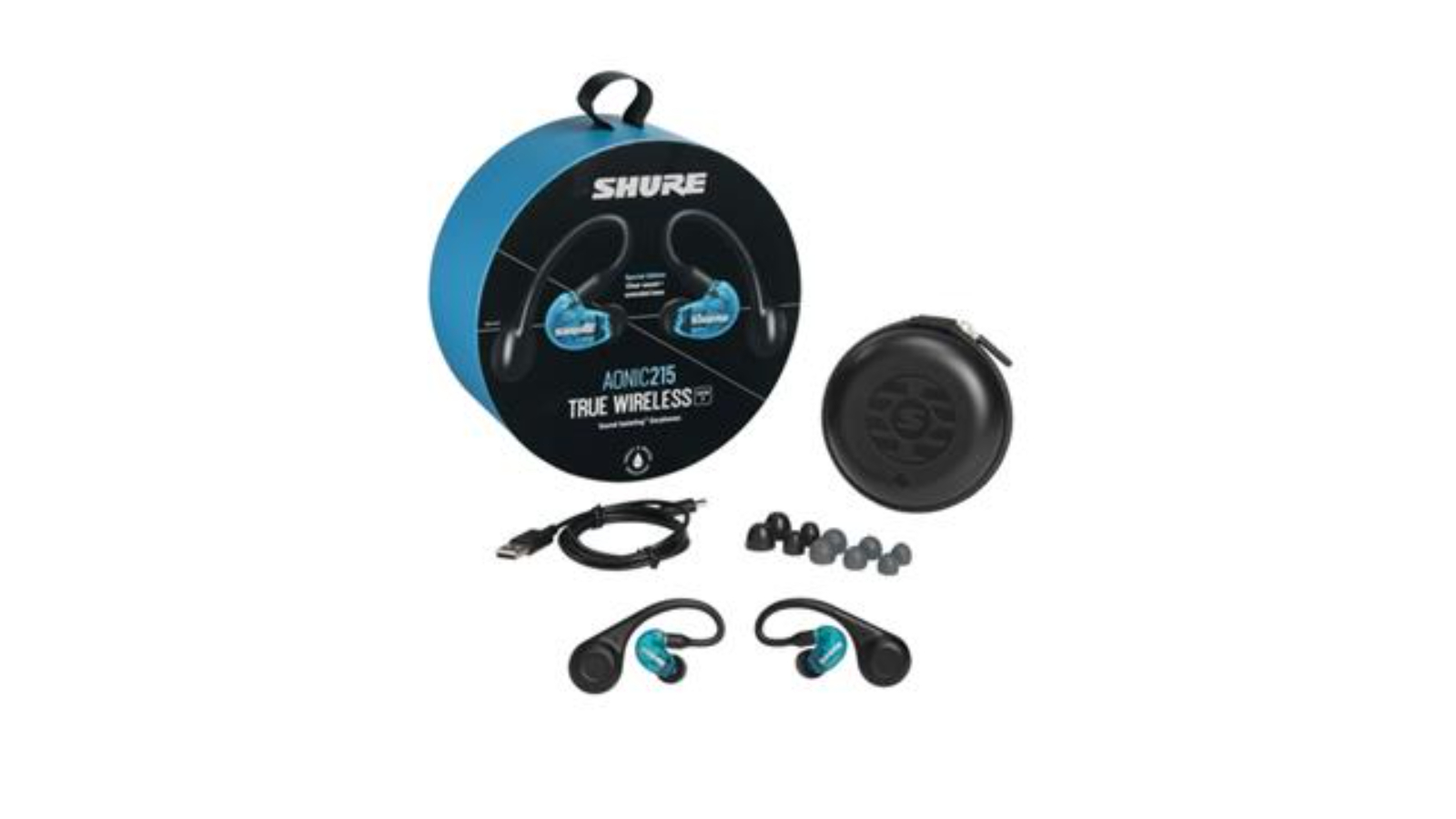 Shure AONIC 215 True Sound Isolating Wireless Earphone - Blue