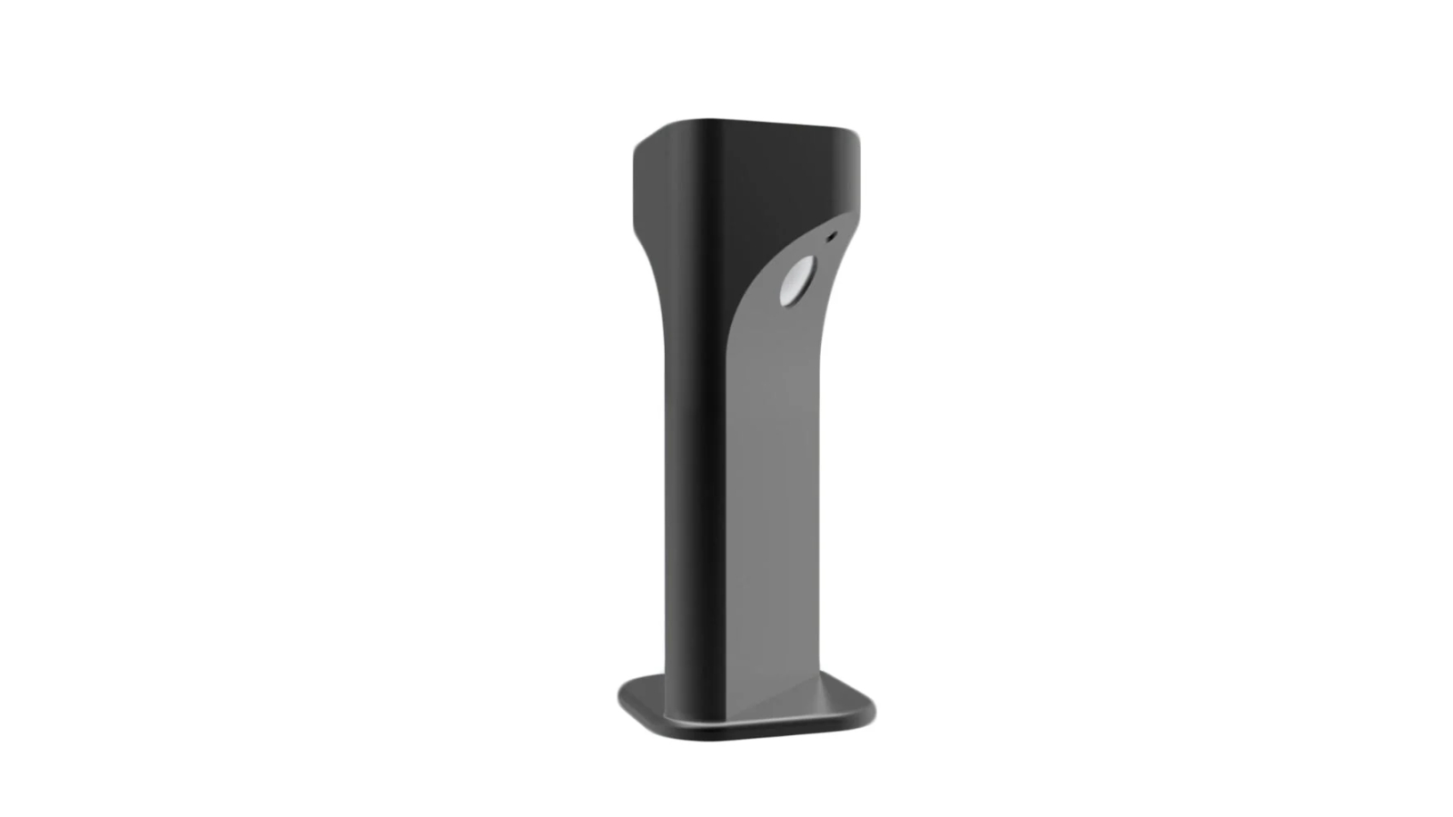 SHU IP65 2 Diffuser Square Dark Grey 3000K LED Bollard Light - 30cm