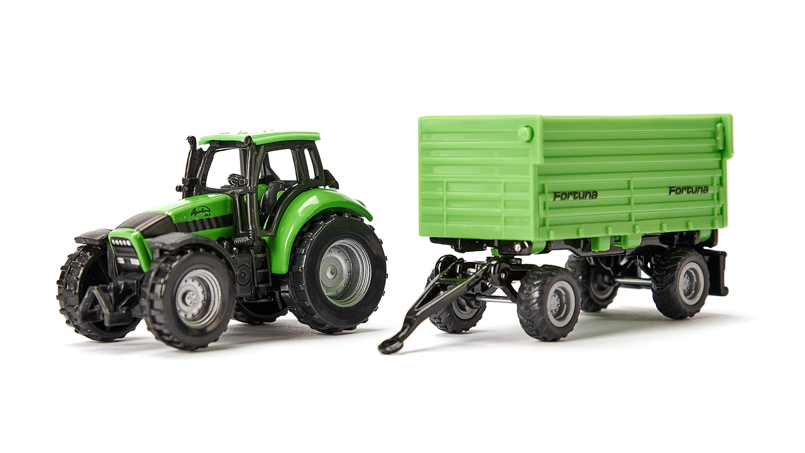 Siku DEUTZ-FAHR with Fortuna 4-wheel-trailer