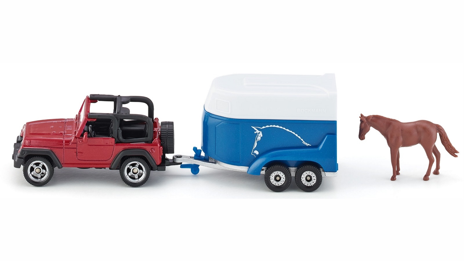 Siku Jeep with Horse Trailer