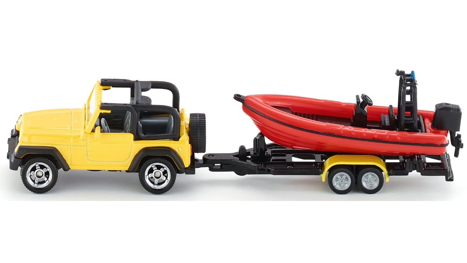 Siku Jeep with Boat