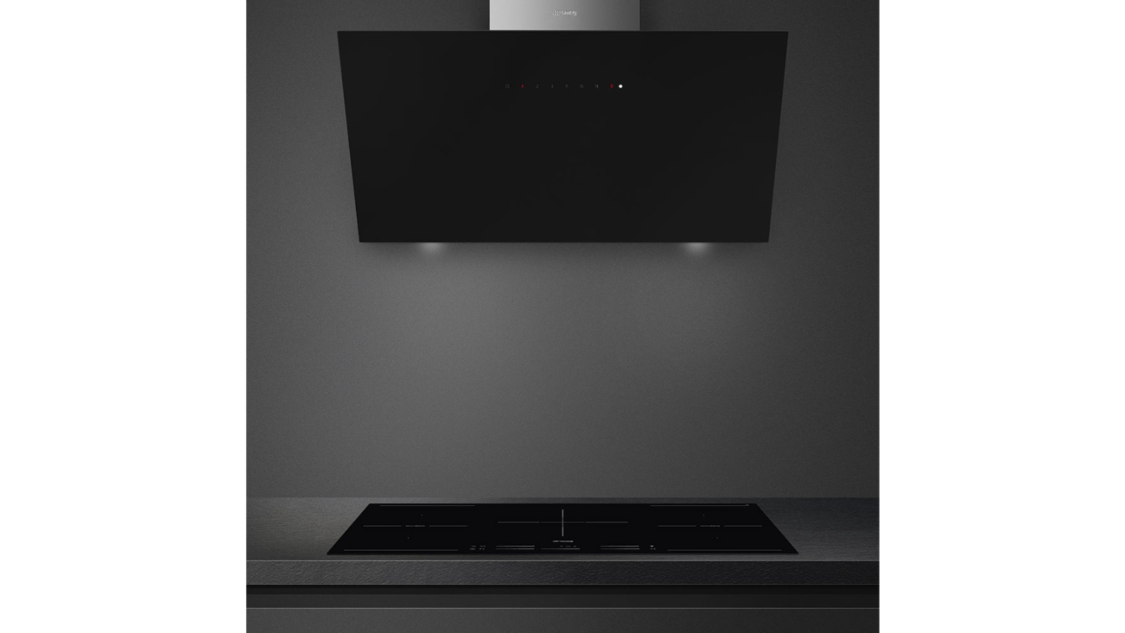 Smeg 900mm 5 Zone Induction Cooktop Black Harvey Norman