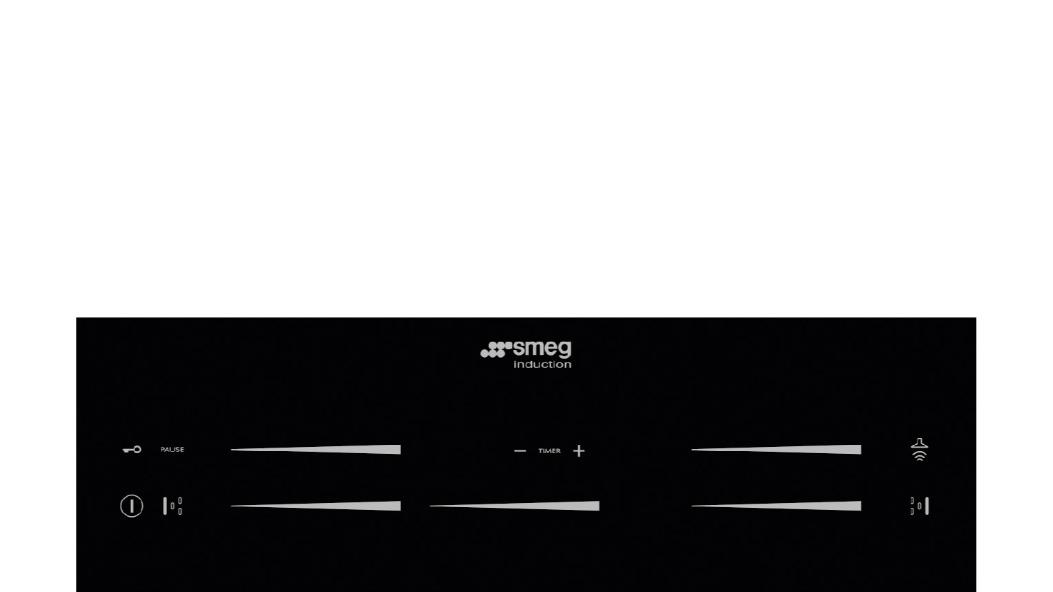 Smeg 900mm 5 Zone Induction Cooktop Black Harvey Norman