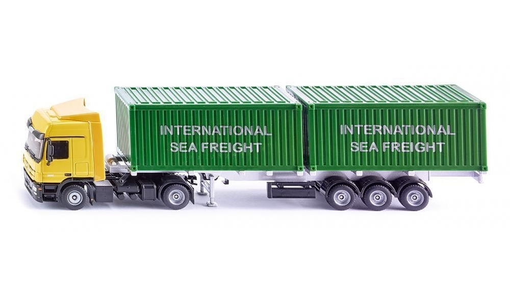 Siku Mercedes Benz Actros Container Truck 1:50 Scale