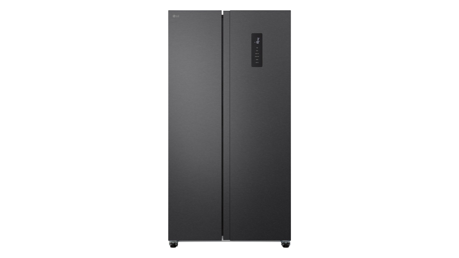 LG 602L Multi-Airflow Side by Side Fridge - Matte Black