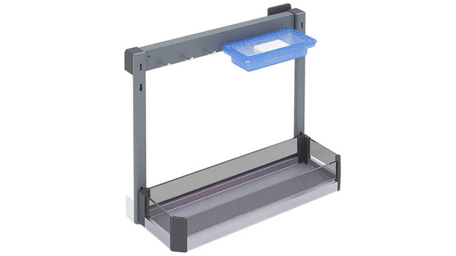 Elite Galley Undersink Pull-Out Side Mounted Cleaning Storage with Lift-Off Baskets