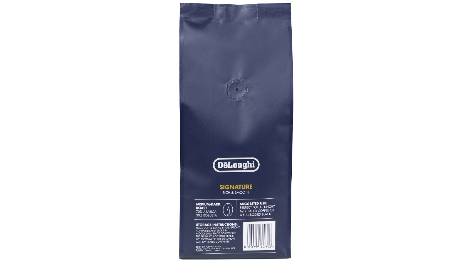 DeLonghi 1kg Signature Blend Coffee Beans Harvey Norman