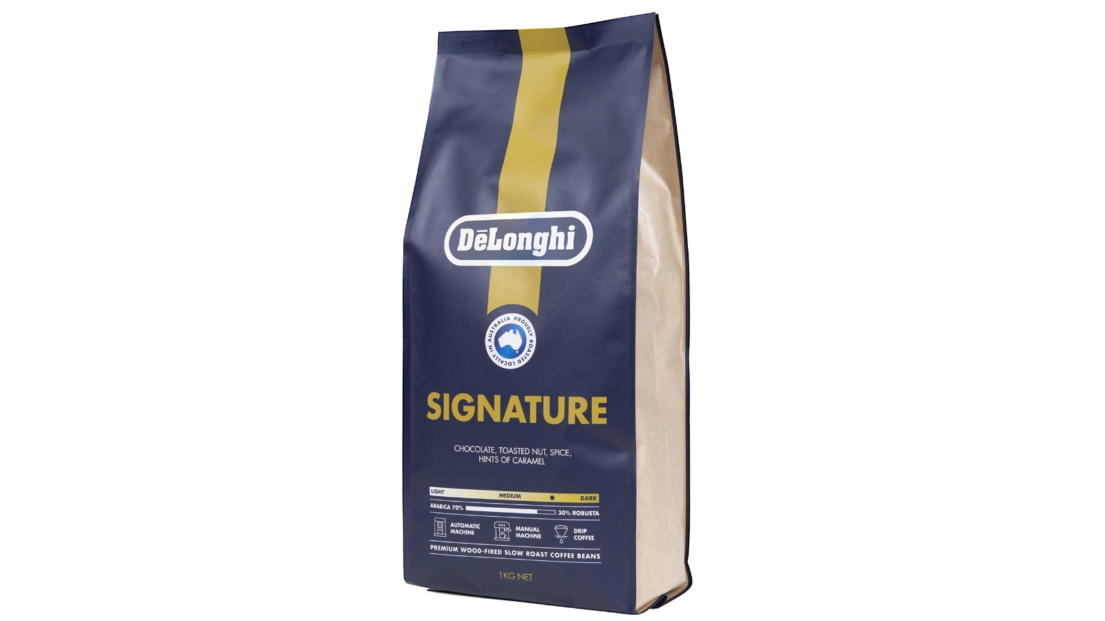 DeLonghi 1kg Signature Blend Coffee Beans Harvey Norman