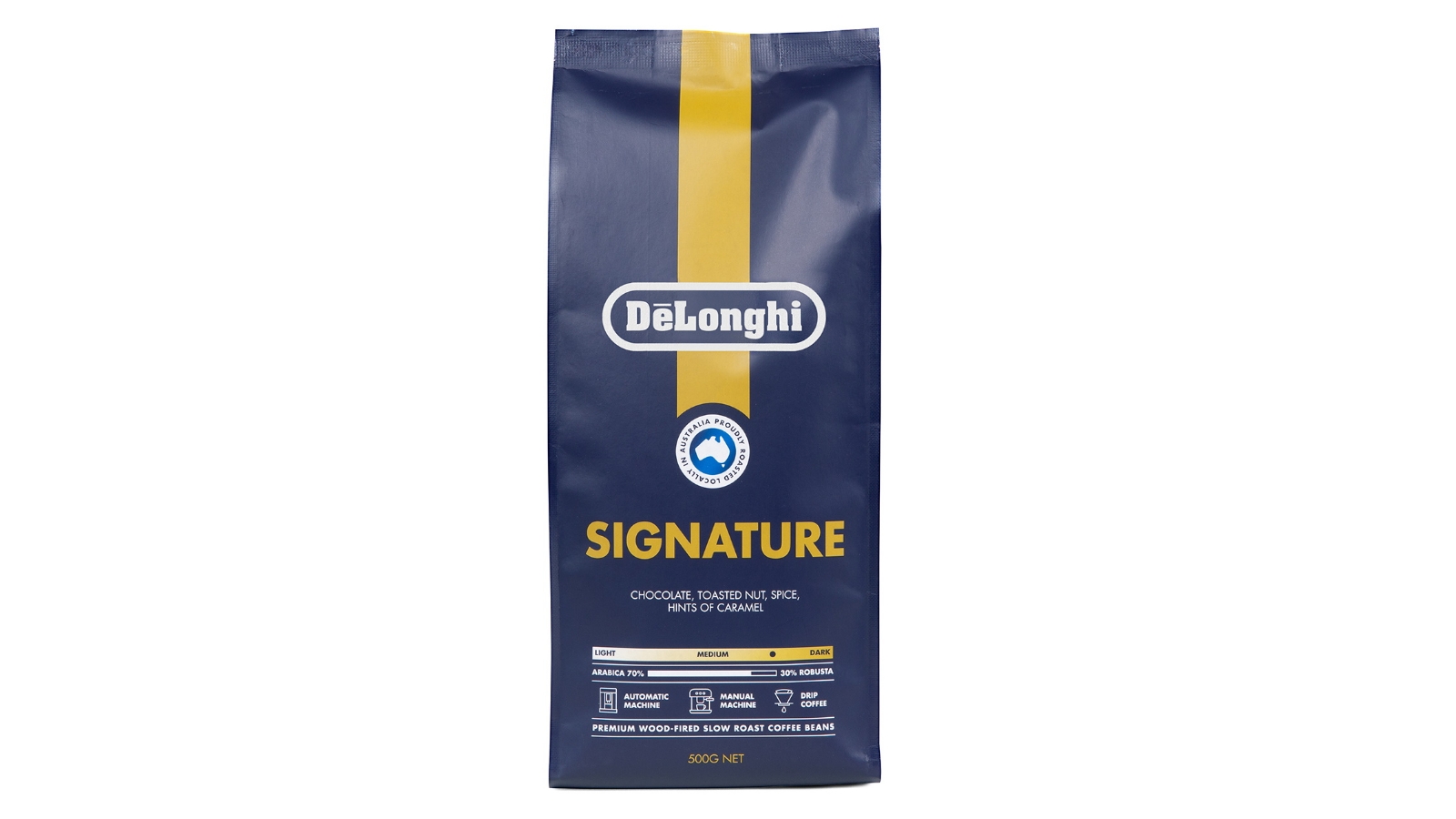 De Longhi 500G Signature Blend Coffee Beans Harvey Norman