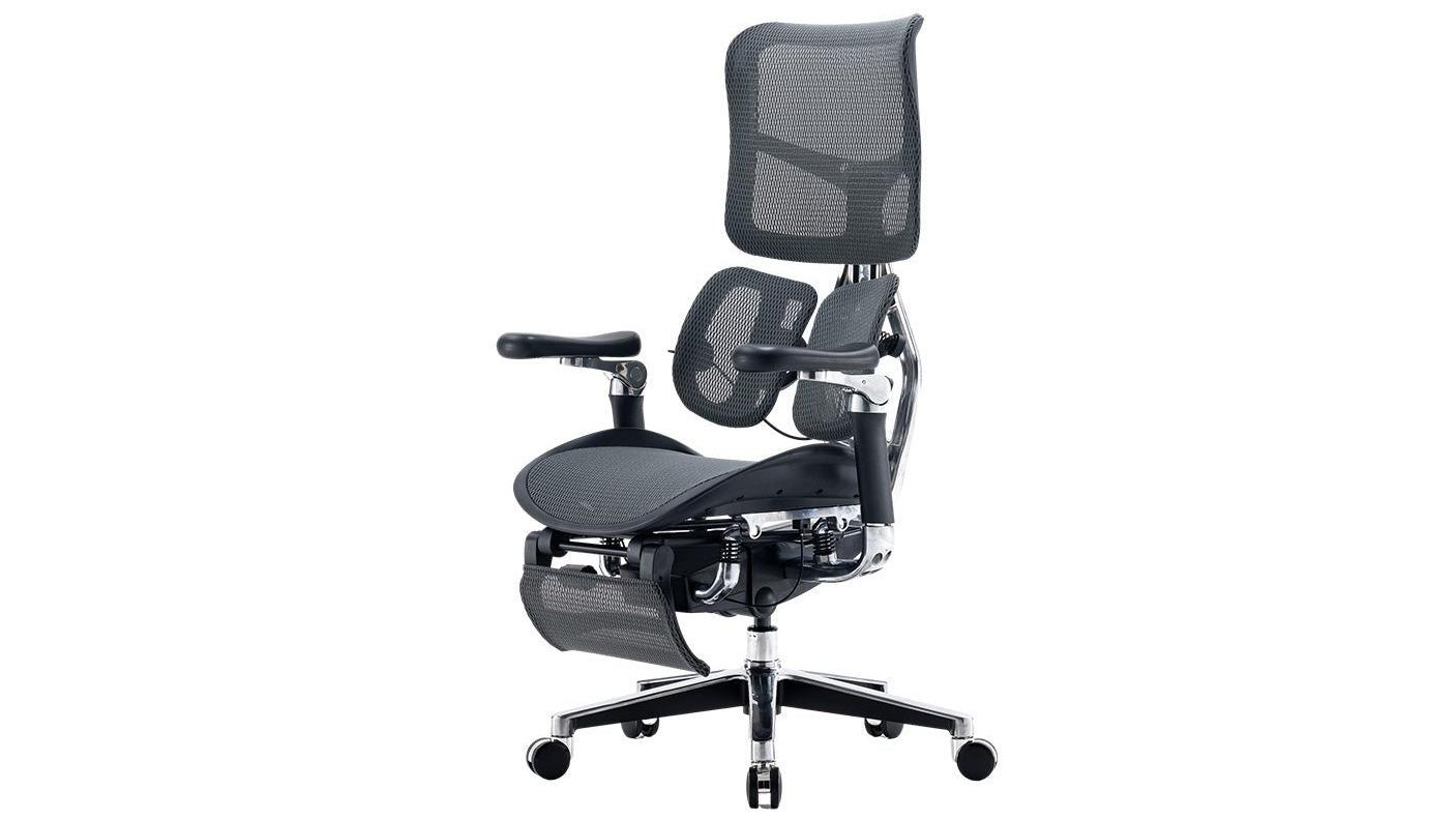 Sihoo Australia DORO-S300 Footrest Ergonomic Office Chair - Black