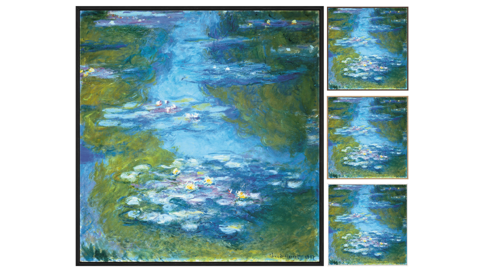 La Grolla Monet Nympheas Gallery Wall Art