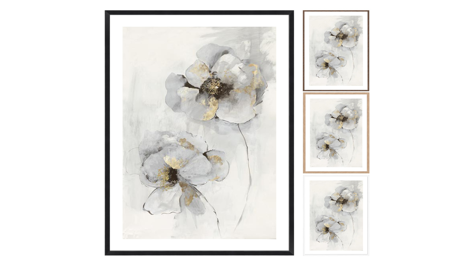 La Grolla Silver Finesse I Frame Wall Art