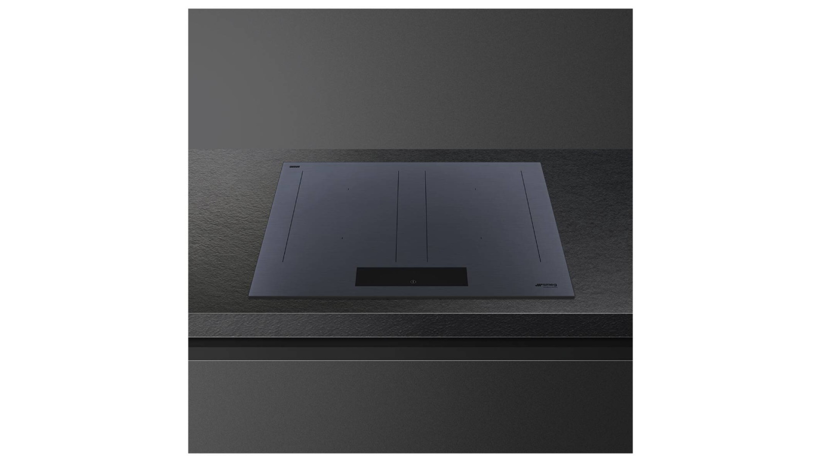 Smeg Linea 60cm MultiZone Induction Cooktop Neptune Grey Harvey Norman