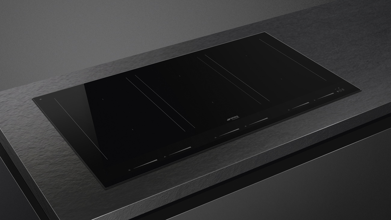 Smeg 900mm Linea MultiZone Induction Cooktop Harvey Norman