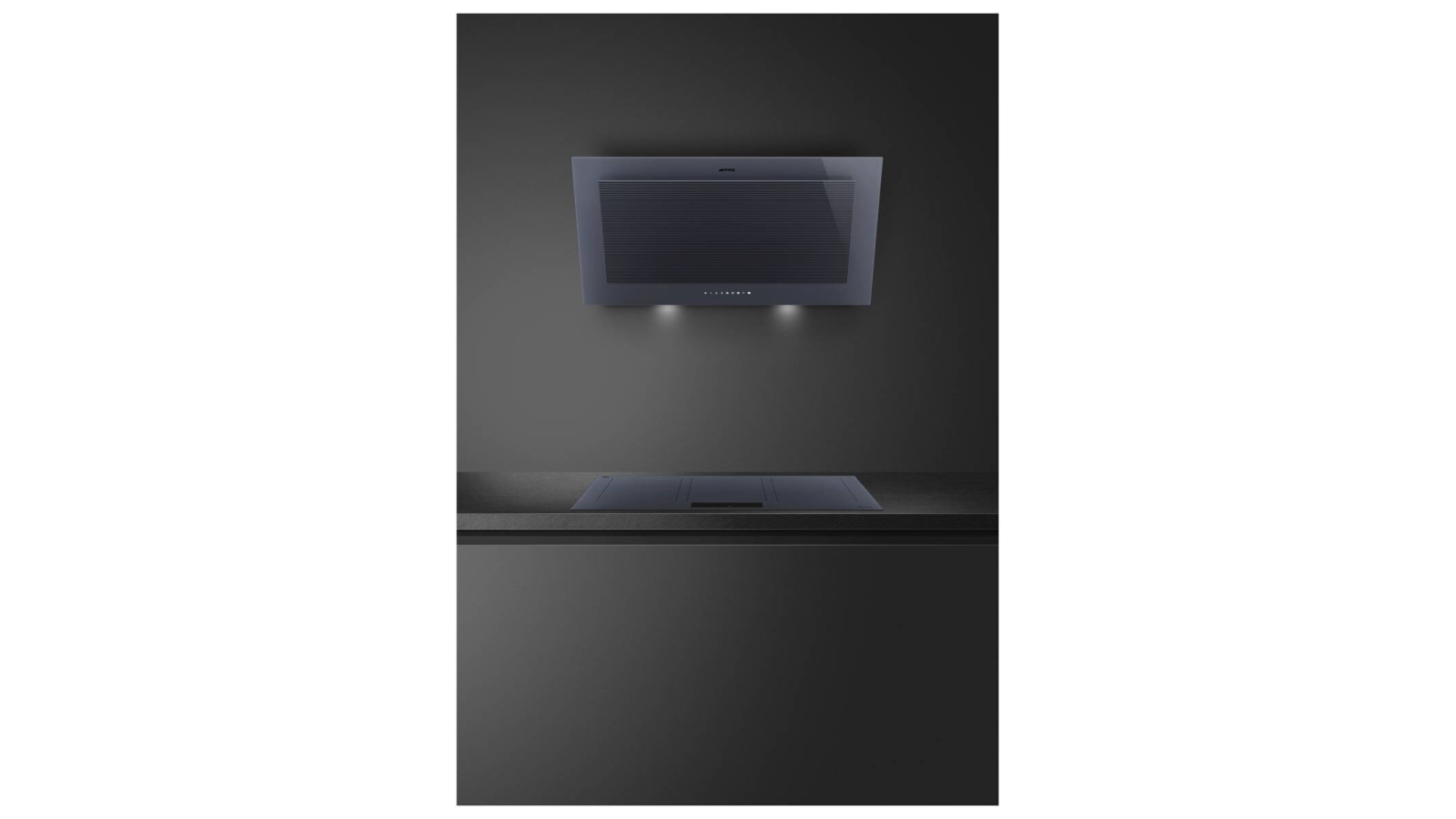 Smeg Linea 90cm MultiZone Induction Cooktop Neptune Grey Harvey Norman