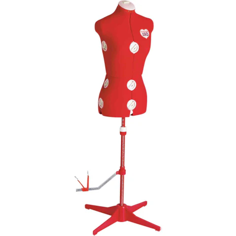 Singer 151 Dress Model - Small-Medium - Red