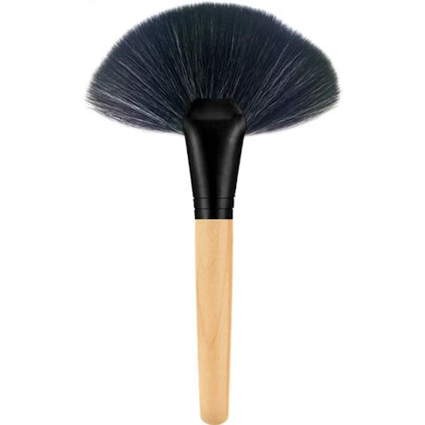 TODO Professional Fiber Define Bronzer Illuminator Flat Fan Brush - Original