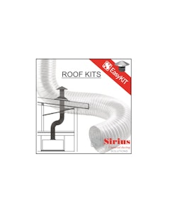 Sirius 15cm Easy Metal Roof Ducting Kit