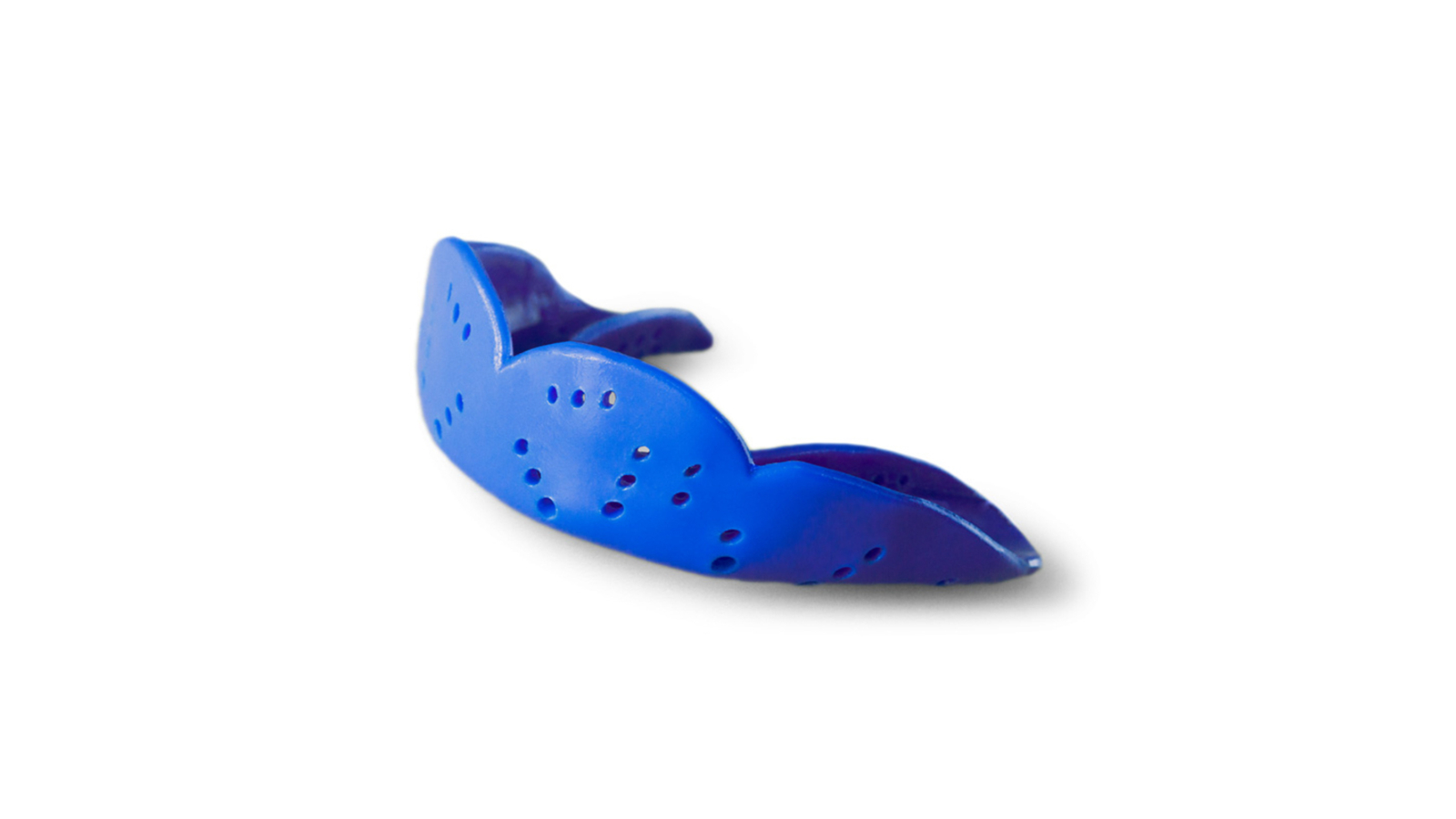 Sisu Aero Medium Mouth Guard Sports Teeth Protector - Royal Blue