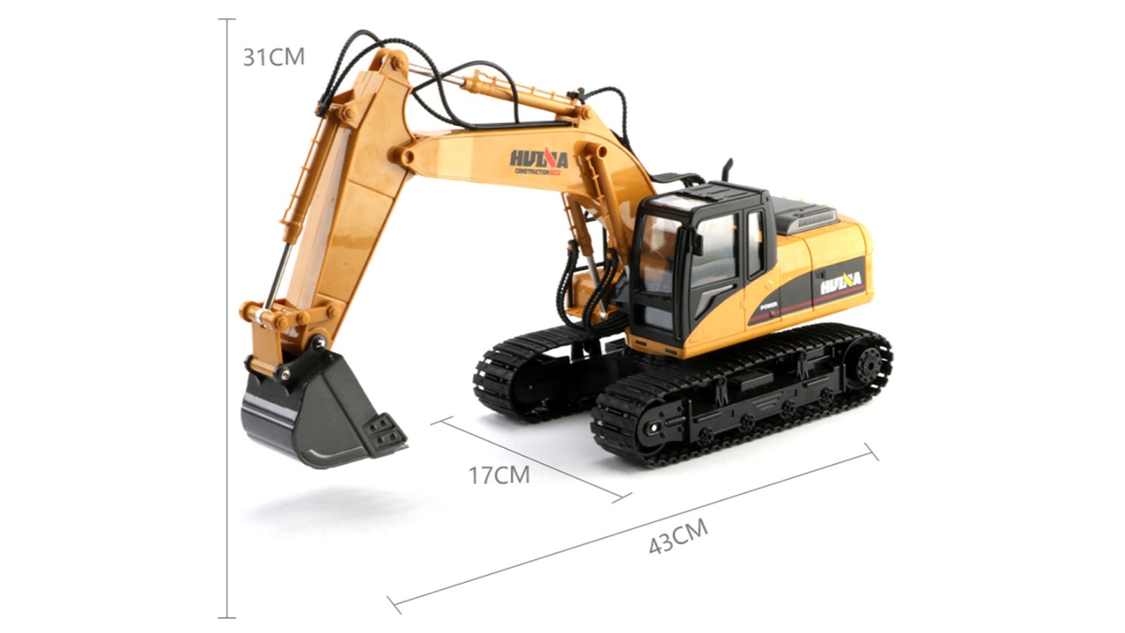 Huina 1550 rc excavator discount