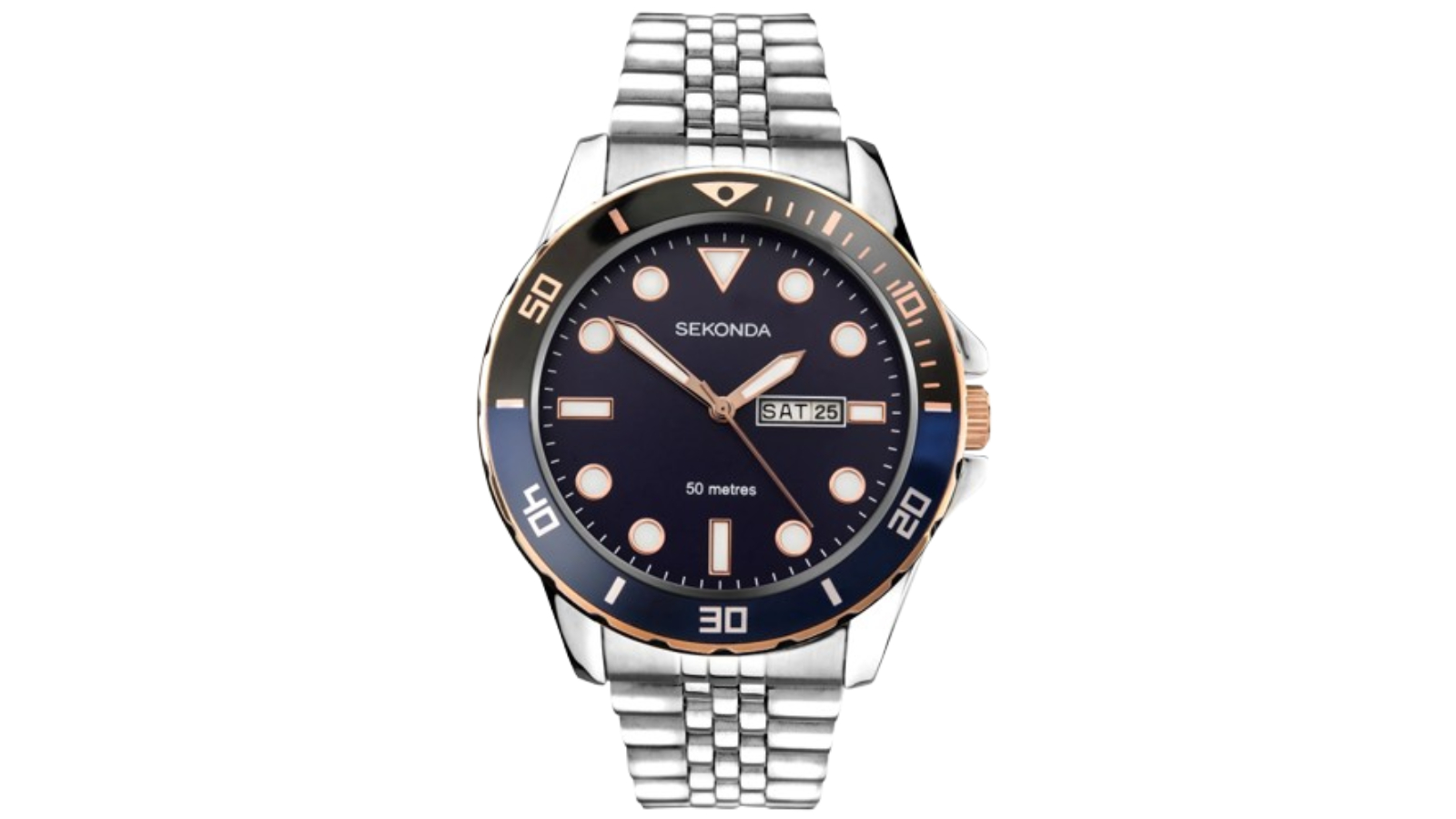 Sekonda 39018 Orologio Da Uomo Al Quarzo - Quadrante Blu, Cinturino In Pelle Nera, Set Regalo Nordic - 4