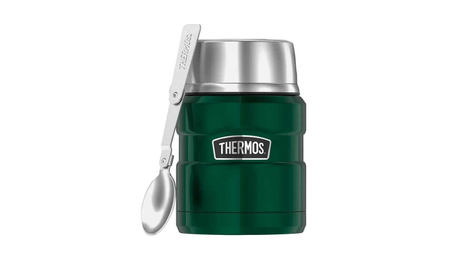 Thermos 470ml Food Jar with Spoon - Pine Green