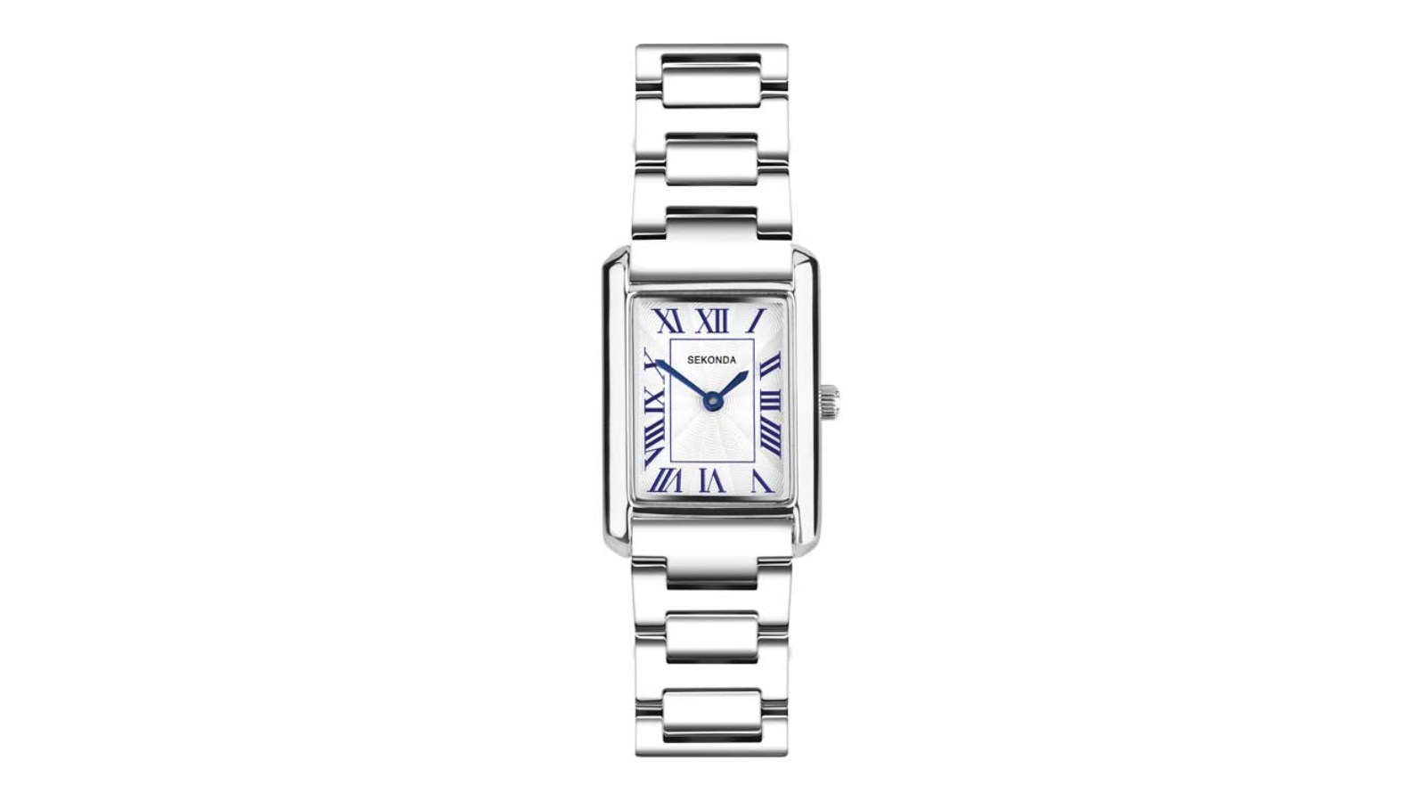 Sekonda Colette Silver Alloy Case and Bracelet Womens Watch with White Dial - 2.2cm