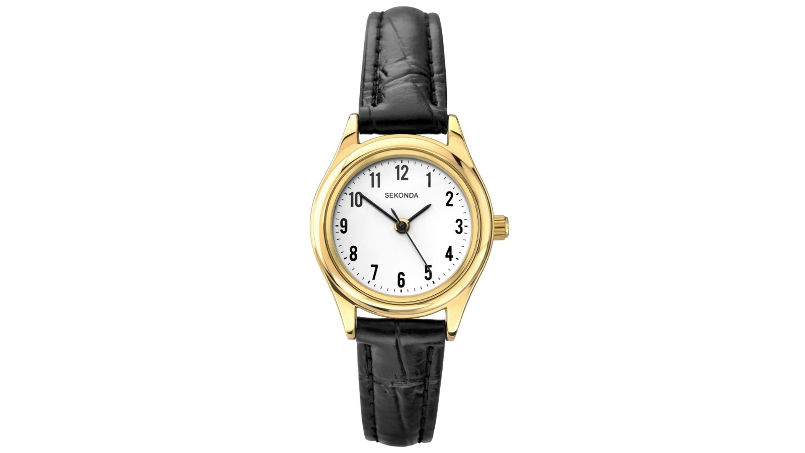 Sekonda 2.6cm Women's Classic Watch - Black/Gold