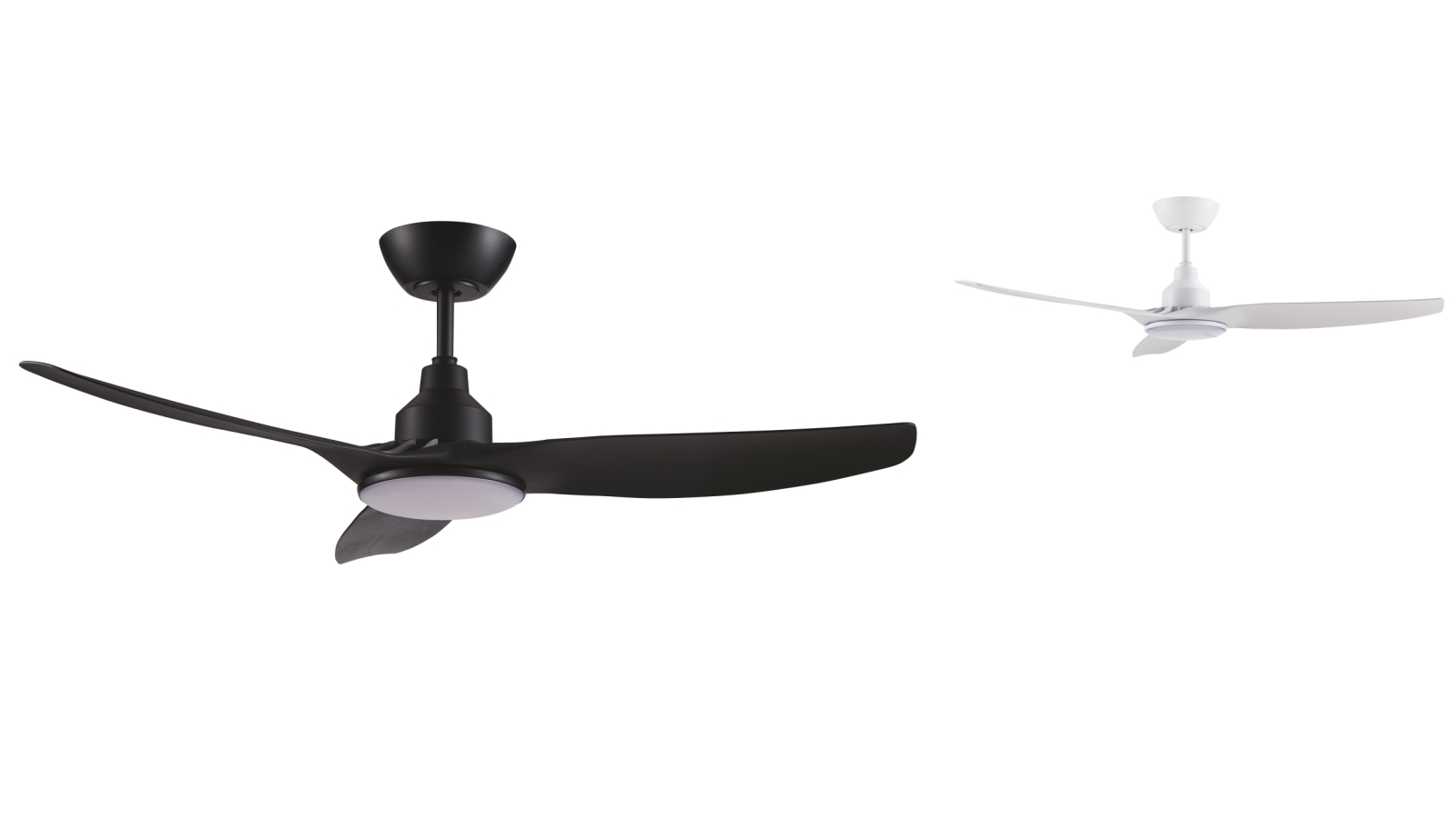 Ventair Skyfan DC 130cm Glass Fibre Composite 3 Blade Ceiling Fan with Light