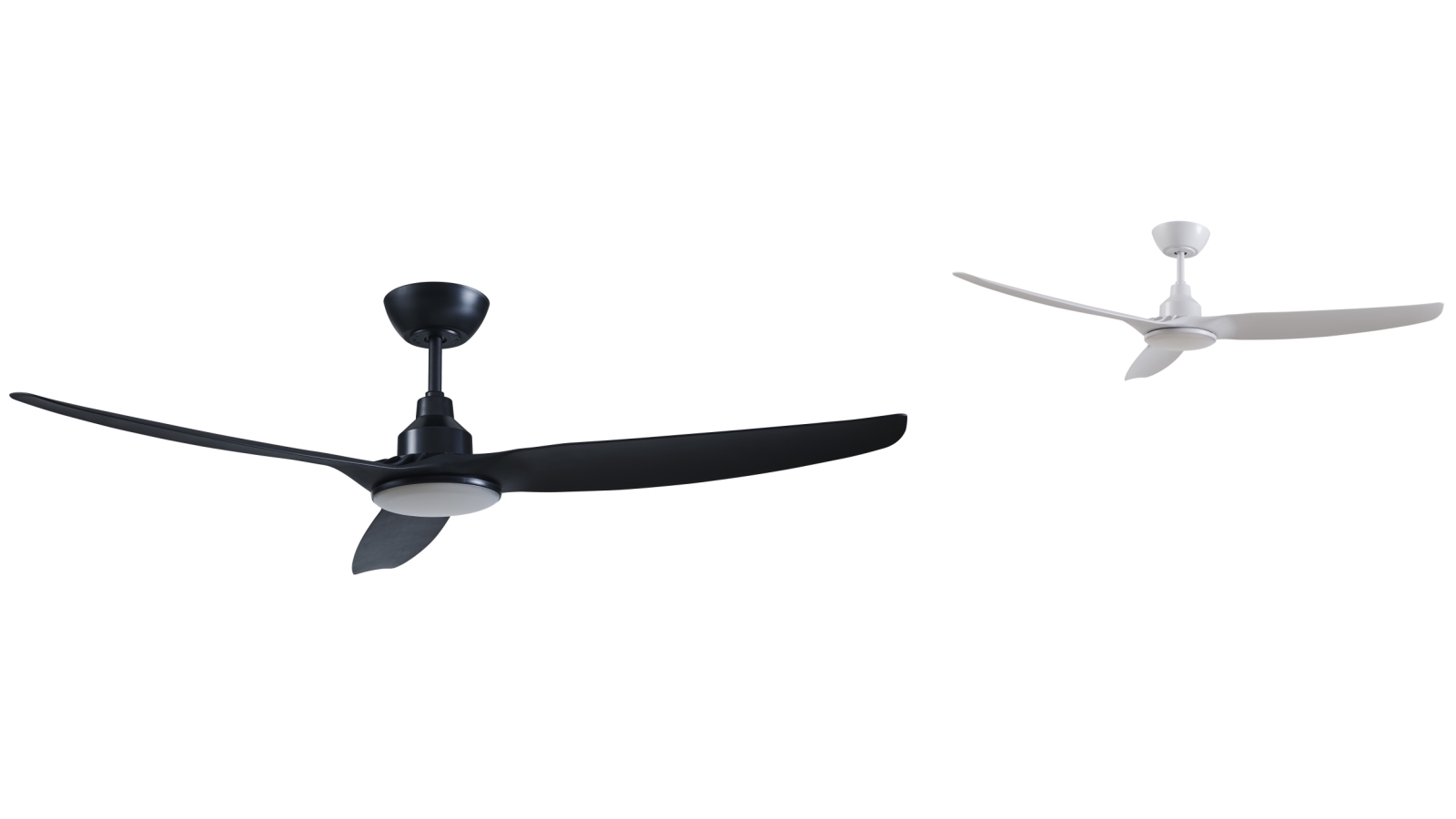Ventair Skyfan DC 1500mm Glass Fibre Composite 3 Blade Ceiling Fan with Light