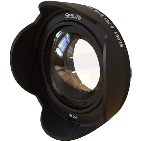SeaLife DC-Series 0.75x Wide Angle Conversion Lens with 52mm Threaded