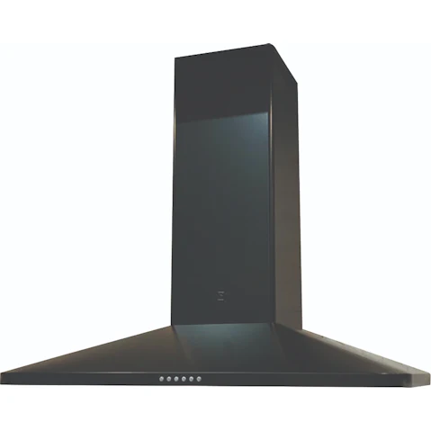 Sirius 90cm Onboard Canopy Rangehood - Black