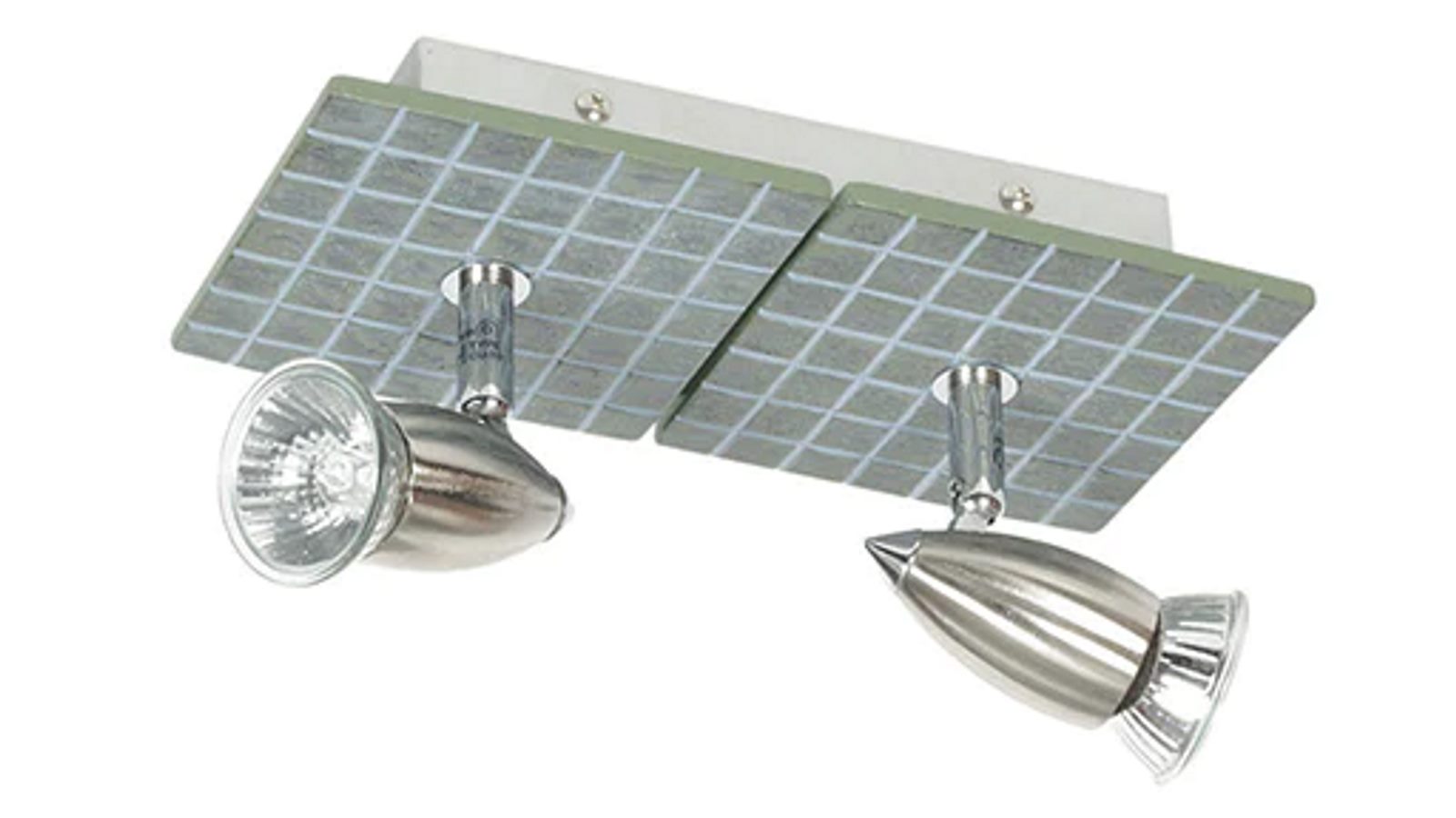 Stylux Lighting 240V Gu10 Slate Resin Tile Spotlight 2 Lights