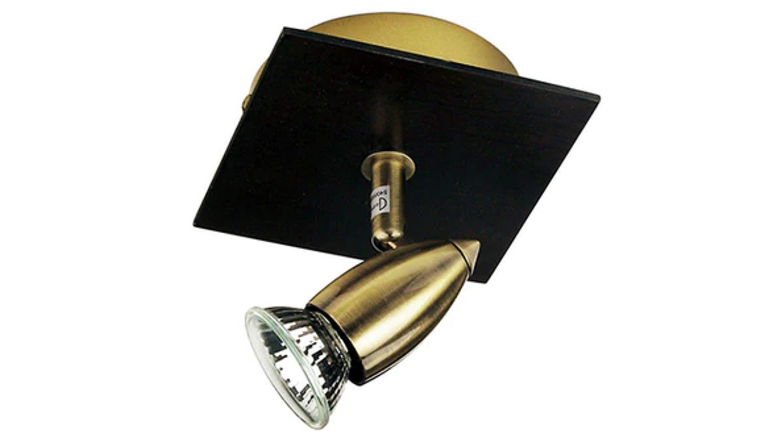 Stylux Lighting 240V Gu10 Walnut Spotlight