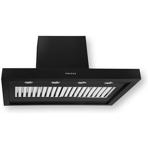 Sirius 120cm BBQ Canopy Rangehood - Black