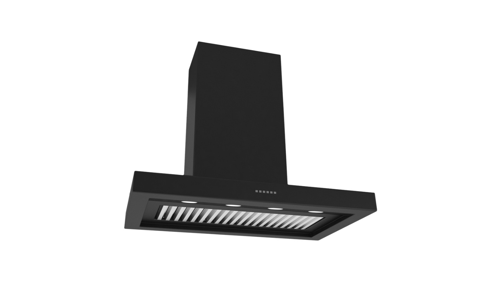 Sirius 120cm Classic Alfresco Onboard Canopy Rangehood - Black