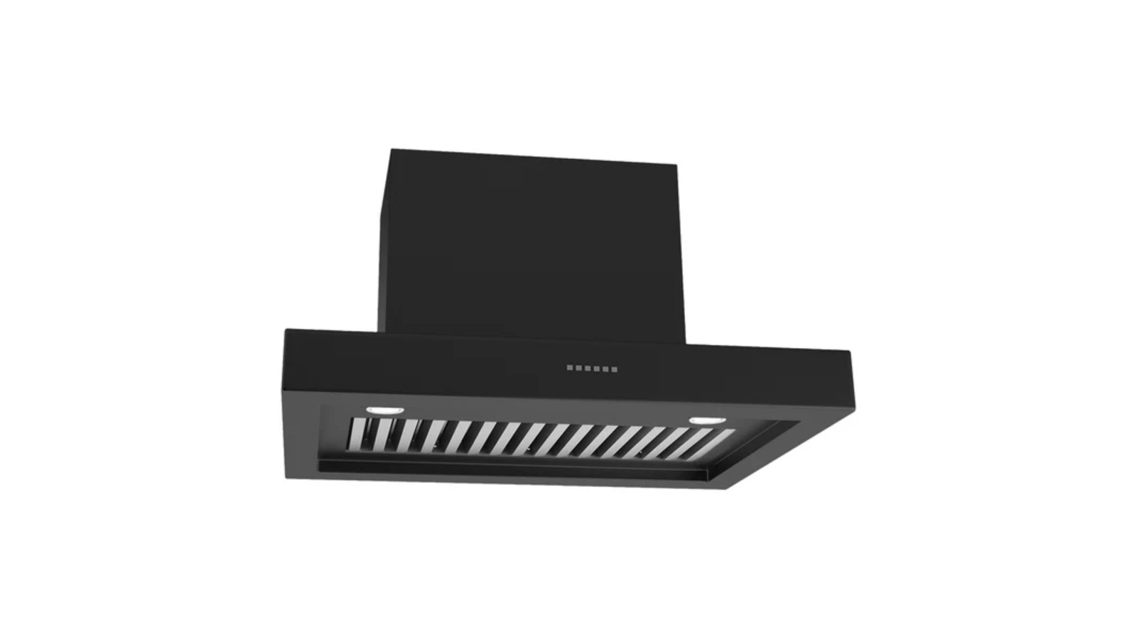 Sirius 90cm Classic Alfresco Onboard Canopy Rangehood - Black