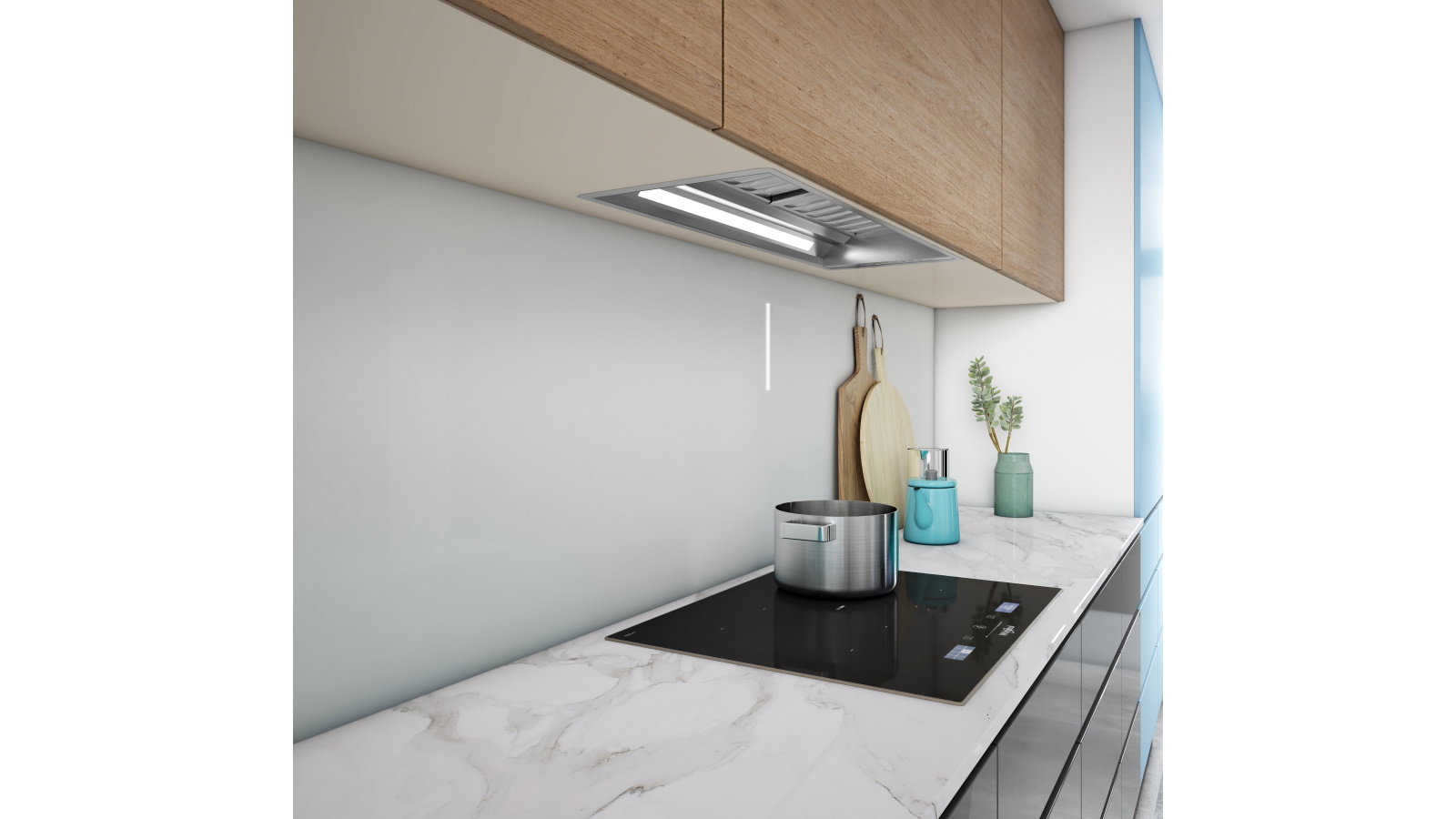 Sirius 85cm Undermount Rangehood with Twin Onboard Motor Harvey Norman