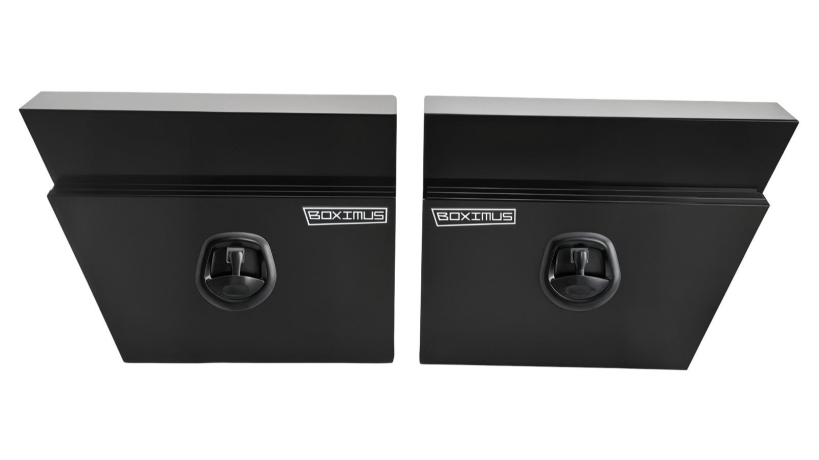 Boximus 60cm Under Tray Tool Box - Black Aluminium