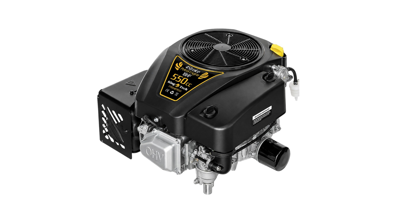Kingtech 18HP 4 Stroke Vertical Shaft Petrol Motor Engine