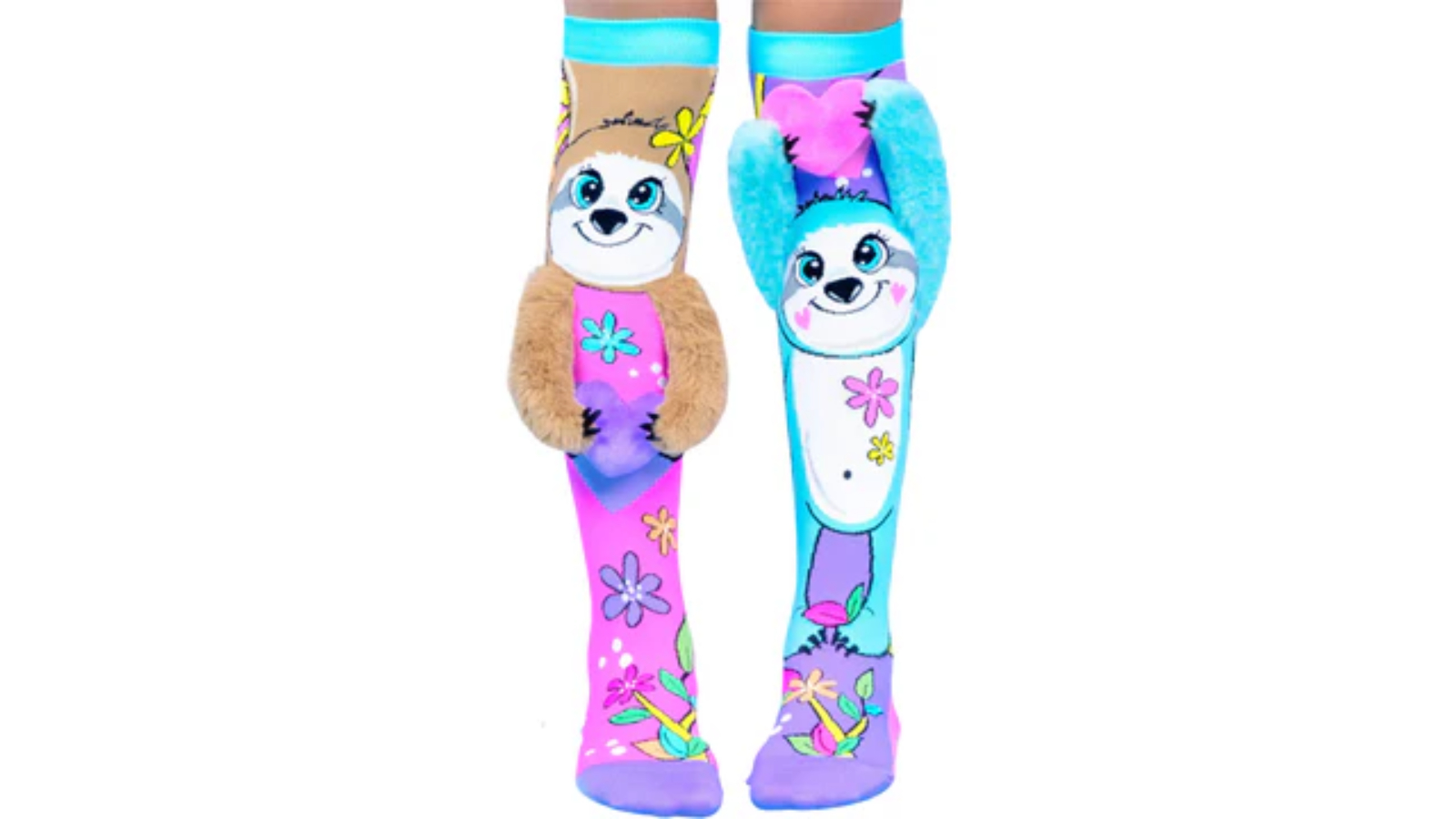 Madmia Kids and Adult Sloths Sock