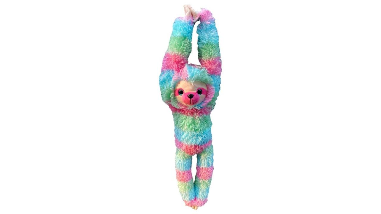 Cotton Candy Sid Hanging Sloth Plush Toy