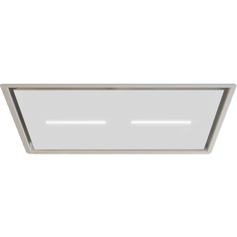 Sirius 120cm The Eclipse Onboard Brushless Ceiling Cassette Rangehood - Light Grey