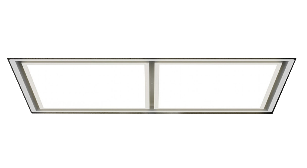 Sirius 93cm Valentina The Kite Ceiling Cassette Rangehood - White