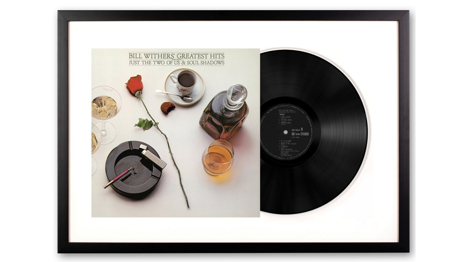 Vinyl Art Framed Bill Withers Greatest Hits Vinyl Album Art
