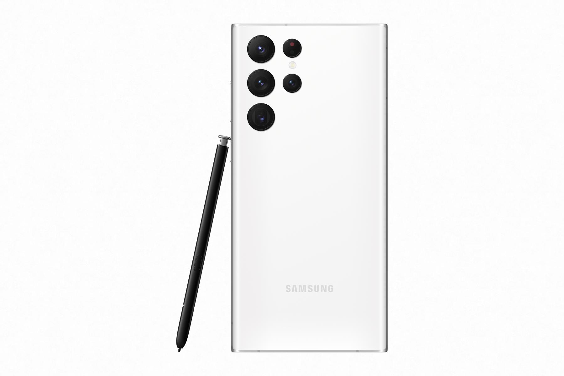 Samsung Galaxy S22 Ultra 256GB - Phantom White | Harvey Norman