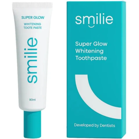 Smilie Mint Flavoured Super Glow Whitening Toothpaste