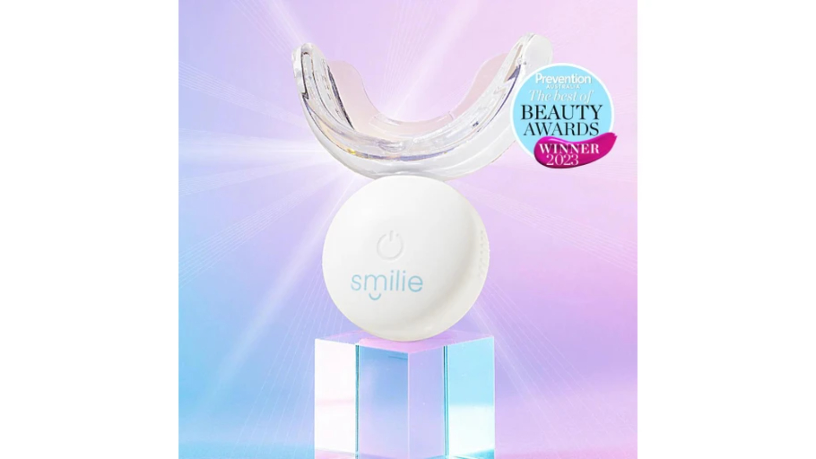 Smilie 2 Piece LED Device Boost Teeth Whitening Gel Kit - Pack of